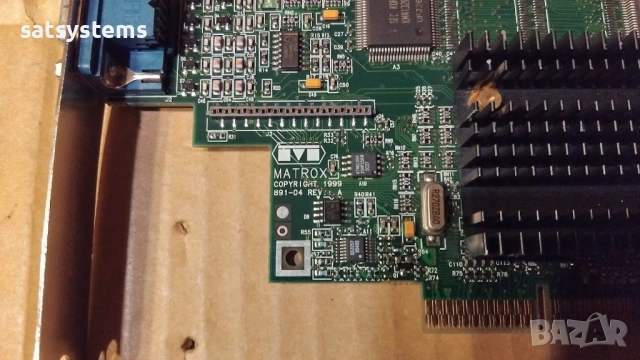 Видео карта Matrox MGI G4+ MILA/16/CPQ 16MB AGP, снимка 7 - Видеокарти - 53421395