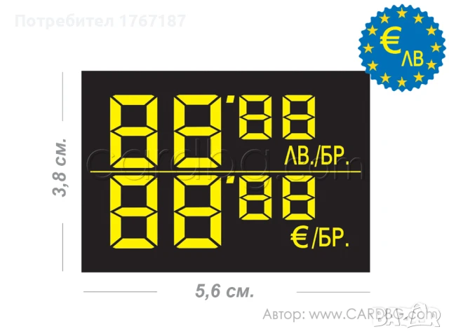 Етикети за цени за бутилки в Евро и лева, снимка 10 - Друго търговско оборудване - 50957841