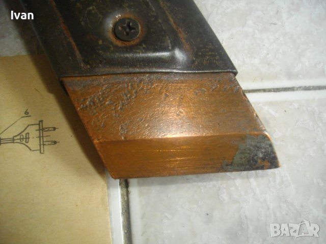 USSR/Руски/СССР-Ел.Поялник-1988г-Масивен-100 Вата-Комплект-ЭМП 100/220-Почти Нов-Време Работа 22 мин, снимка 12 - Поялници и запояване - 41465804