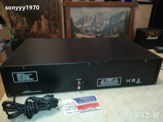 MC CRYPT DJ1500-PROFESSIONAL CD SWISS 0610231154L1EKD, снимка 11 - Ресийвъри, усилватели, смесителни пултове - 42456609