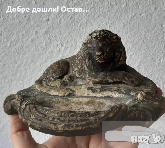 Пепелници:  Стар пепелник, реклама на коняк, други - с лъв, керамична обувка, снимка 9 - Антикварни и старинни предмети - 33493019