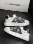 Calvin Klein Дамски Бели Маратонки С Черен Акцент👟Дамски Спортни Обувки Келвин Клайн Код E251, снимка 2