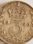 Сребърна монета 3 пенса 1920г. Британия Крал Джордж пети за КОЛЕКЦИЯ 47014, снимка 3
