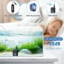 AQQA Потопяема водна помпа за аквариум, DC12V 900 л/ч с контролер, режим на захранване, 10W, снимка 2