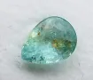 Зелено син Параиба турмалин с форма круша - 0.78кт.! Сертифициран! Нов!, снимка 13