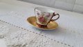 Две чашки за кафе с една чинийка, снимка 2