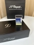 Запалка S.T. Dupont Ligne 2 Montecristo Dark Blue - отлично състояние, двоен пламък, снимка 2