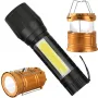 НОВ LED ФЕНЕР POLICE СЪС ZOOM SOS.ФЕНЕРИ С USB КАБЕЛ.СОЛАРНА ЛЕД ЛАМПА.КЪМПИНГ ФЕНЕР.ДЖОБНО ФЕНЕРЧЕ, снимка 1