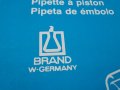 Автоматична пипета FIX20 BRAND W.Germany, снимка 4