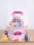 Картонена торта Принцеси, снимка 1 - Декорация - 35959304