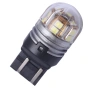 Комплект Т20 LED крушки за автомобил 15 SMD с две светлини - 12/24V, снимка 2