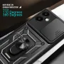 Samsung Galaxy A06 Противоударен Кейс с Капак и Ринг, снимка 7