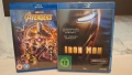 Комплект Blu-Ray: Avengers Infinity War + Iron Man 2008, снимка 1