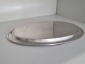 Стара сребърна елипсовидна чинийка , снимка 1 - Антикварни и старинни предмети - 41544577