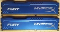 Kingston Hyper X FURY 2x4 DDR3 1600 898 // Hyper X BLU 4GB 1333, снимка 2