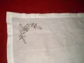 Кърпа 19 век, бродирана със златна сърма и пайети, снимка 4