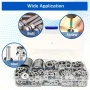 Комплект от 600 броя неръждаеми шайби - M2, M2.5, M3, M4, M5, M6, M8, M10 и M12, снимка 2