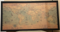 Постер, плакат, картина “Карта на света”( Word map vintage journal)