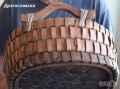  кашпа за саксия, кошница съд панер кофа ракита, поднос круша, снимка 11