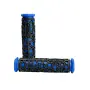 Черно сини гумени дръжки за велосипед 130 mm, снимка 1