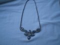  колие- огърлица сребърно покритие  със кристали , снимка 4