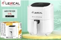 Фритюрник с горещ въздух Lexical Airfryer LAF-3011-1/2 1200W 3.5L бял/черен, снимка 5