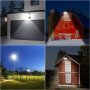 Нова Лампа Осветление с фотоклетка/150W LED/Сигурност Светлини за обори, снимка 2