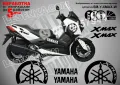 Yamaha Xmax X-max XMax X Max надписи стикери лепенки SM-Y-XMAX-B, снимка 1