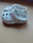 Бели гумени детски чехли употребявани номер 23, снимка 4
