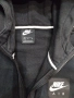 МЪЖКО ГОРНИЩЕ NIKE NSW NIKE AIR HOODIE FZ FLC BLACK оригинален , снимка 7