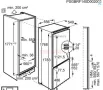 Хладилник с фризер за вграждане AEG SCE818E9ZC, снимка 8