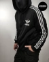 ADIDAS суичър с цип и качулка • Track Top – размер XL – Отлично състояние, снимка 2
