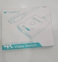 WARRKY HDMI Switch 2-in-1 с вграден кабел, снимка 2