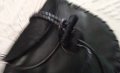 Малка черна кожена чанта кросбоди - Antonello Serio , снимка 10