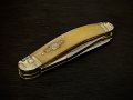 Колекционерски сгъваем джобен нож (Sowbelly Trapper Bone).RR1908, снимка 4