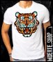 Тениска с щампа COLORED TIGER, снимка 1 - Тениски - 41801518