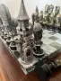 Уникален Шах от мрамор и гипс, снимка 11
