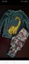 7-8г 128см  Нощница Пижама Горница с дълъг ръкав и долница Динозавър без следи от употреба 10лв, снимка 1 - Детски пижами - 42718058