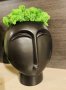 Кашпа лице със скандинавски мъх, снимка 2