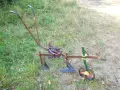 стар плуг рало за декорация, снимка 3