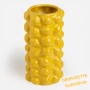 Жълта керамична ваза с лимони – уникален дизайн, модерна, снимка 1