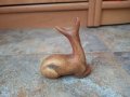 Малка керамична фигурка сърне, снимка 3