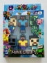 Комплект 6 броя Фигурки Майнкрафт, Комплект от 6 броя Minecraft фигурки Steve, Creeper, Skeleton, снимка 2
