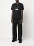 GIVENCHY Black Reverse Logo Print Slim Fit Мъжка Тениска size M (S) и L (M), снимка 4