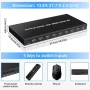 HXBER 8 входа и 1 изход, HDMI-съвместим сплитер, 4K 4K 30Hz, компютърна синхронизация, снимка 5