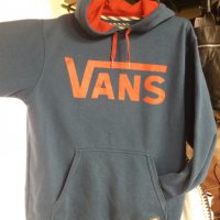 VANS Oversized  худи, суитчър тъмносин- М/ L размер, снимка 3 - Суичъри - 34281812