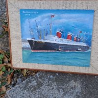Масло,, Титаник, снимка 1 - Картини - 38625791