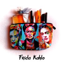 Фрида Кало несесери с цип, снимка 5 - Други - 39633707