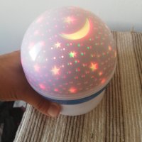 Мини въртяща се LED диско топка в различни цветове, снимка 5 - Друга електроника - 41938387