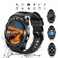 Смарт часовник Smart watch V8 с тъчскрийн, блутут, камера и СИМ карта, снимка 4 - Смарт гривни - 35774169